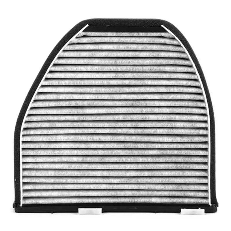 Car Cabin Air Filter Cooling System Air Filter for Mercedes W204 C-Class W212 E-Class Carbon Cabin Pollen Filter 2128300318 New