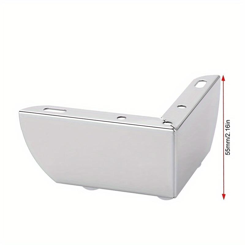 4Pcs Modern Metal Furniture Sofa Cabinet Legs Mounting DIY Replacement Legs Set Furniture Cabinet Foot Legs Sofa Bed Table Feet