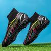 New Football Shoes Men's and Women's High-top Adult Students Long Nails Broken Nails Grass Game Football Shoes