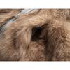 2KWEIRD Faux Fur Jacket Plush Hooded Sweatshirt Loose Thicken Hoodies Outerwear Top Women's Winter Fur Coat