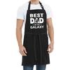 Kaidouma Grilling Aprons for Men Dad - Mens Funny Chef Cooking BBQ Grill Apron with 2 Pockets - Father's Day Apron for Daddy Husband - Best Dad in