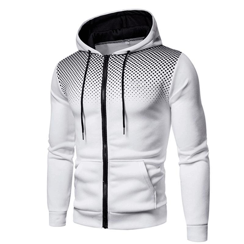 Men's Casual Zipper Sports Sweatshirt - Autumn/Winter Edition