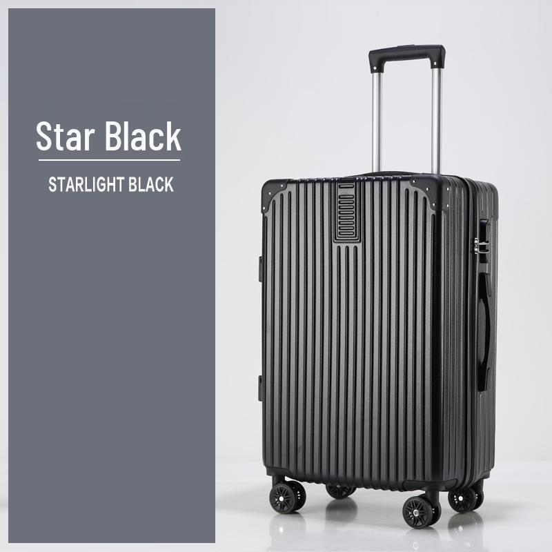 24-Inch Multifunctional Suitcase with Universal Wheels and New Lock System