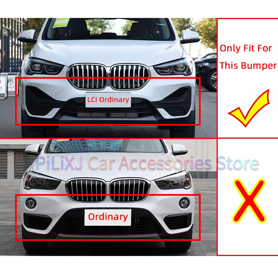 Front Bumper Towing Hook Cover For BMW X1 F48 F49 LCI 2019-2022 Tow Hauling Eye Trailer Cap Housing Shell Painted Car Accessorie