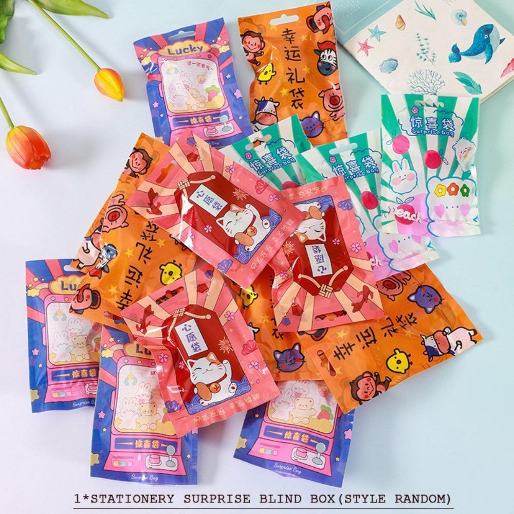 Мультфильм Нейтральная ручка Глухая коробка Канцелярские принадлежности Глухая коробка Канцелярские принадлежности Сюрприз Глухая коробка Учебные принадлежности