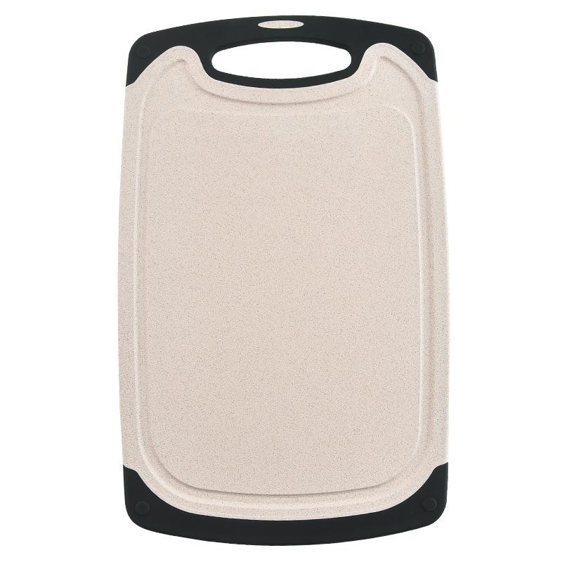 1 шт., разделочная доска из пшеничной соломы, многофункциональная пластиковая разделочная доска, 3 набора креативных домашних вспомогательных фруктовых футляров, двусторонняя разделочная доска