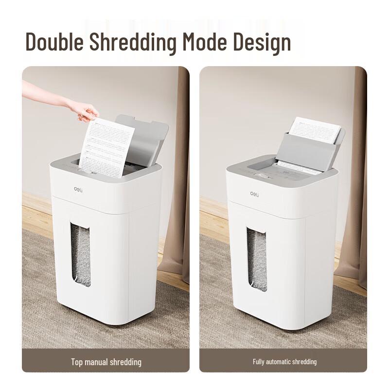 Deli 100-Sheet Auto-Feed Cross-Cut Shredder CN plug (adapter included)