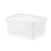 Vegetable Washing Basket Plastic with Dust Proof Lid Double Layer Draining Basket for Kitchen
