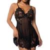 Женская летняя ночная рубашка с V-образным вырезом, кружевная, пэчворк, тонкая бретелька, без рукавов, облегающий крой