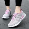Модная повседневная спортивная обувь для женщин на весну и осень, легкая однотонная обувь на шнуровке для тренировок и ходьбы 41