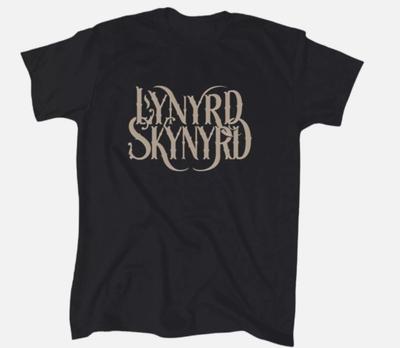 Мужская футболка Lynyrd Skynyrd - Хлопок - Подарок - Круглый вырез - Группа - Музыка