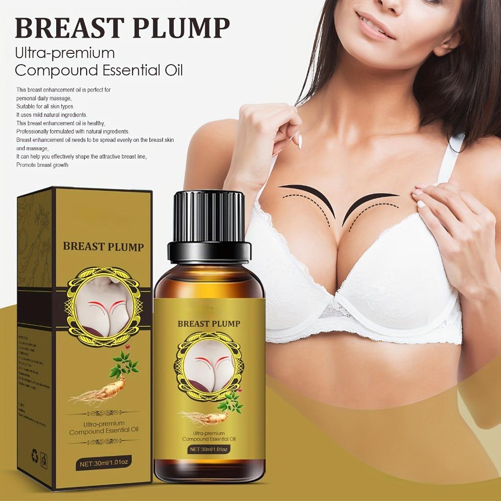 Масло для увеличения груди - натуральное укрепление для более полной, упругой и молодой груди - Массаж для увеличения груди
