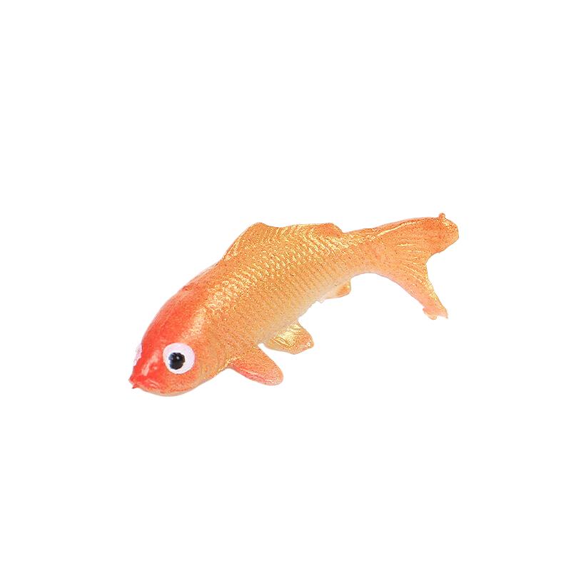 Миниатюрная модель рыбки, кукольный домик, игрушка-симулятор, карп кои, золотая рыбка, аквариум, декор, детский игрушечный домик, микроландшафтный орнамент