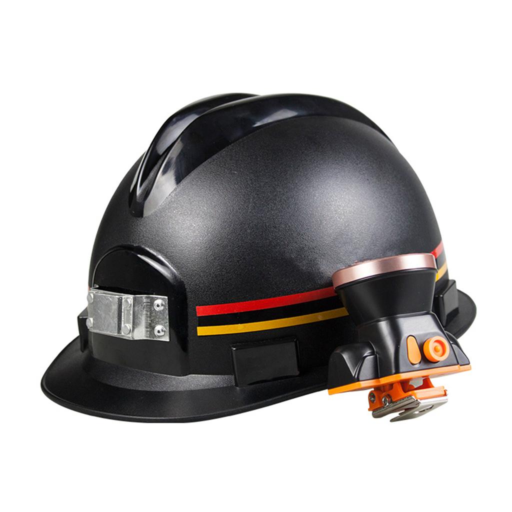 ABS material Miners Helmet Underground Working Helmet Anti-piercing Safety Helmet Construction Working Hard Hat
