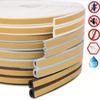 5/10 метров Уплотнительная лента для дверей и окон Самоклеящаяся Пылезащитная Звукоизоляционная Пенопластовая уплотнительная лента Погодная лента Противоударная Резиновая уплотнительная лента