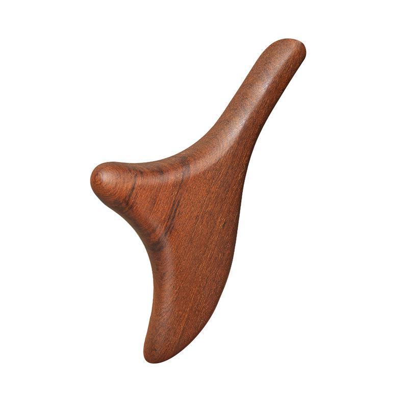 Треугольная массажная палочка в форме птицы: Массажер для ног и шеи Silk Green Sandalwood