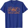 Унисекс Футболка New York Knicks Мир Любовь Баскетбол