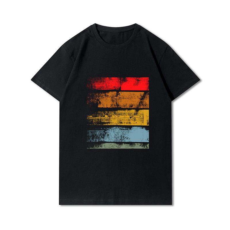Летние мужские футболки с графическим рисунком, мужские футболки в стиле Харадзюку, винтажные рубашки унисекс с короткими рукавами большого размера