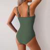 Women's One-piece Swimsuit One-piece Mesh Stitching Swimsuit Bikini