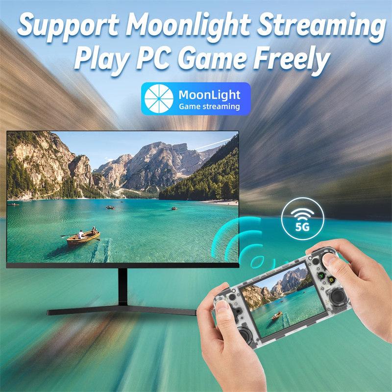 Портативная игровая консоль RG35XX H, 3,5-дюймовый IPS-экран, HDMI-выход, Linux-система, RG35XXH, ретро-видеосимулятор, консоль, подарок для детей