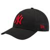 New Era 9FORTY New York Yankees Essential Logo Cap, Unisex Black Cap