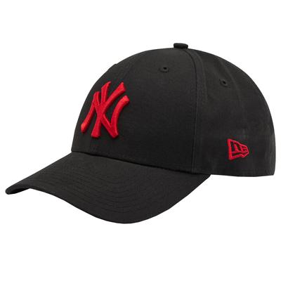 New Era 9FORTY Кепка с основным логотипом New York Yankees, Унисекс, черная кепка