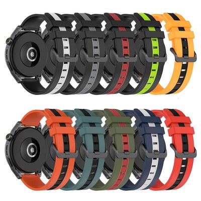 Силиконовый ремешок 20 мм 22 мм для Huawei Watch GT2 42 мм 46 мм GT3 SE Smart Watch Band для Samsung Galaxy Watch 5/4 Active 2 Gear S3