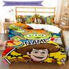 3pcs Toy Story1 Cover Set - Personalized Name, HD Printed Bedding with 1 Cover and 2 Pillowcases - Perfect for Home Decor, Easy Care
