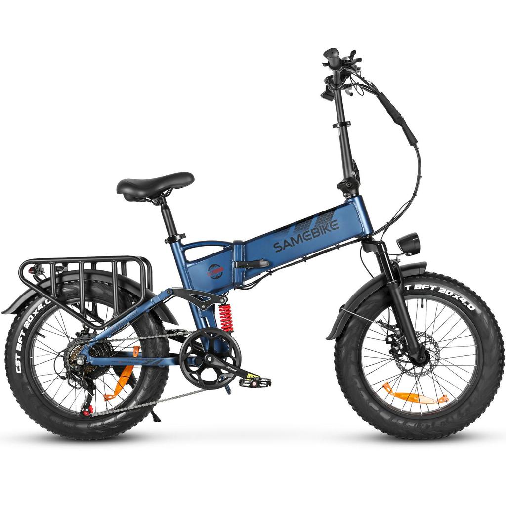 SAMEBIKE Складной электрический велосипед RS-A02 Pro, 20 дюймов, с аккумулятором 48V15AH