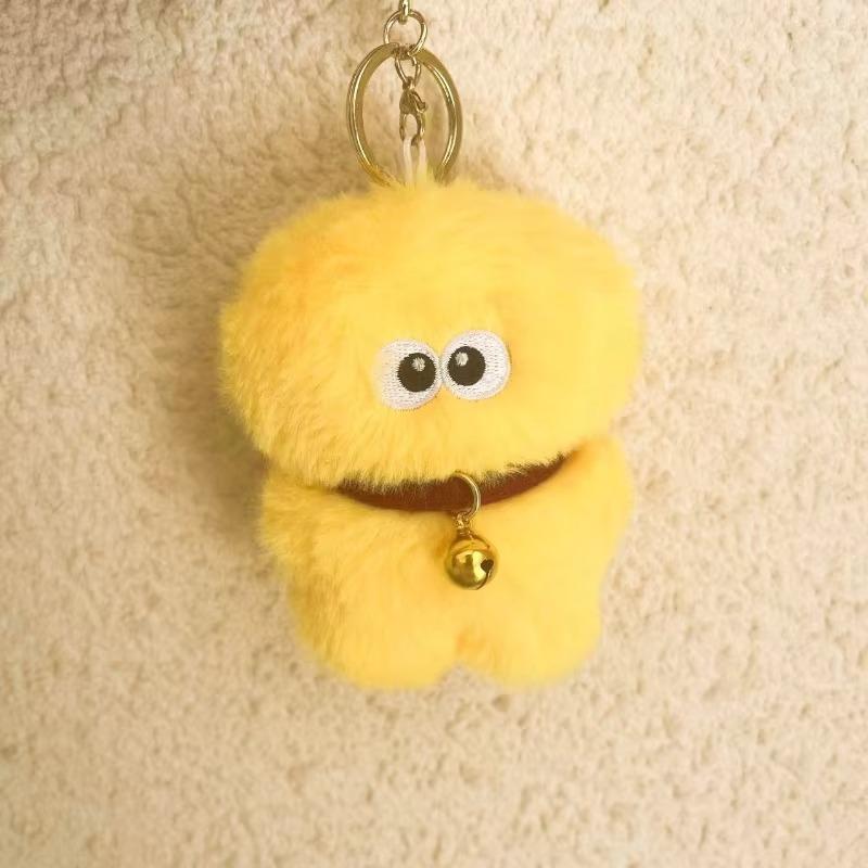 Плюшевый брелок 1 шт., брелок в виде куклы-монстра из мультфильма, подвесные сувениры, сумки, чехлы для мобильных телефонов, подвесные украшения, подарок на день рождения