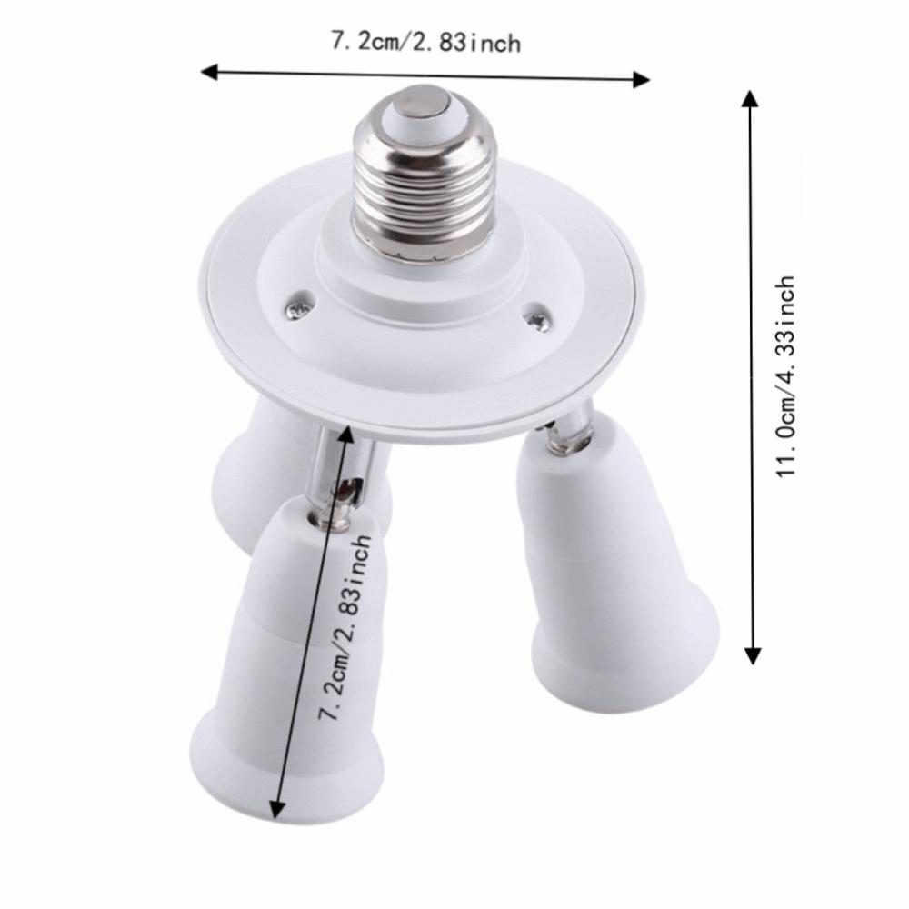 Adjustable Direction Lamp Holder Converter E26 Lamp Socket Adapter Bulb Adapter Holder Home