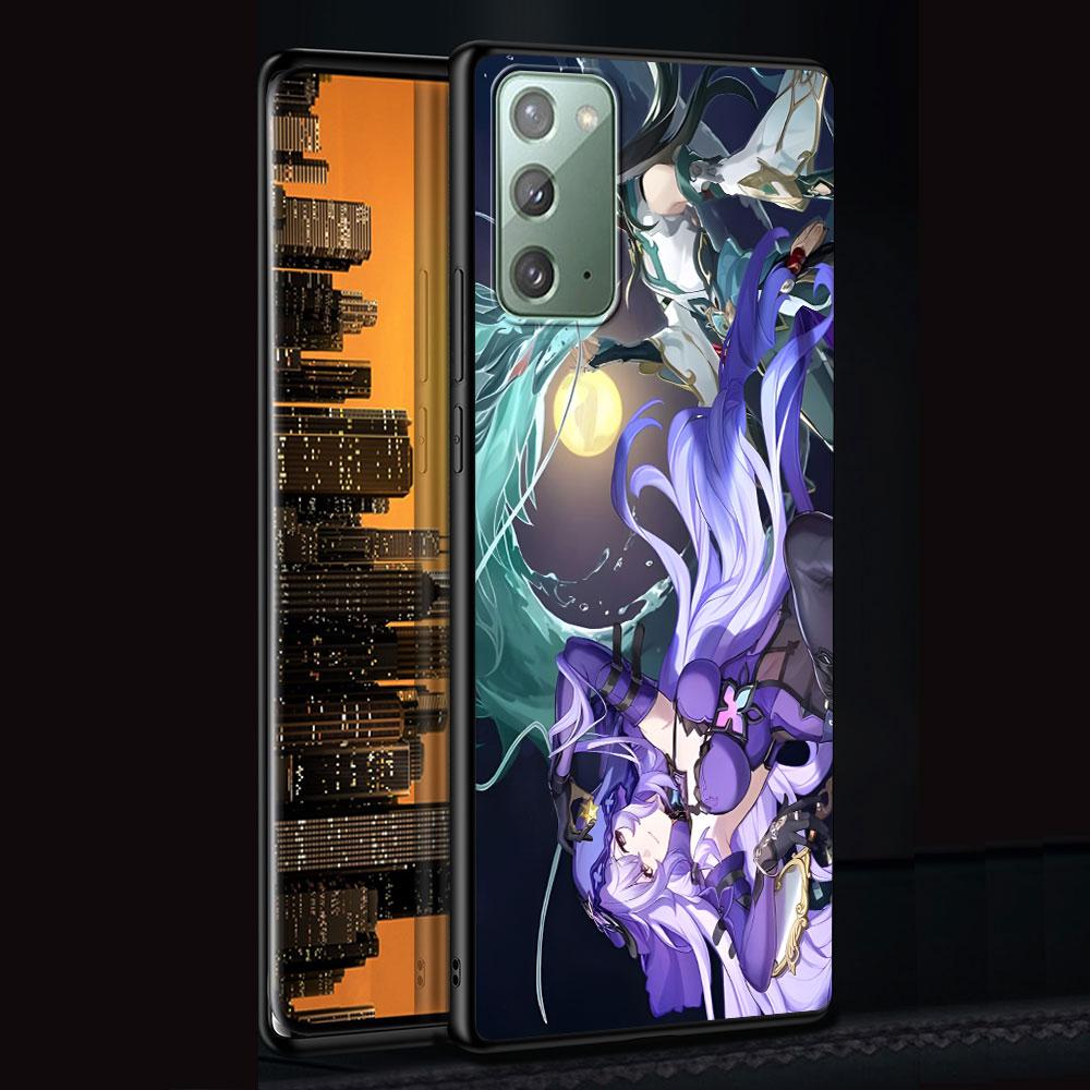 Черный лебедь Honkai Star Rail Dan Heng чехол для Samsung Galaxy Note 20 Ultra 8 10 Lite 9 TPU чехол для телефона Note 10 Plus черный корпус