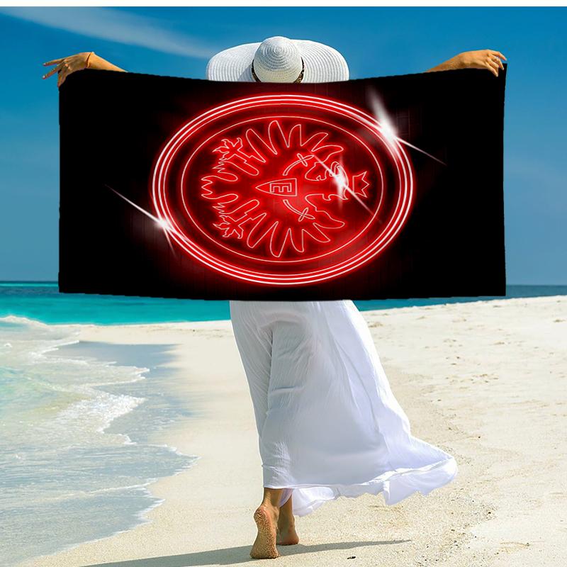 Eintracht Fashion Beach Towel: Ideal for Summer Adventures, Soft, absorbent and quick drying, suitable for swimming and bathing