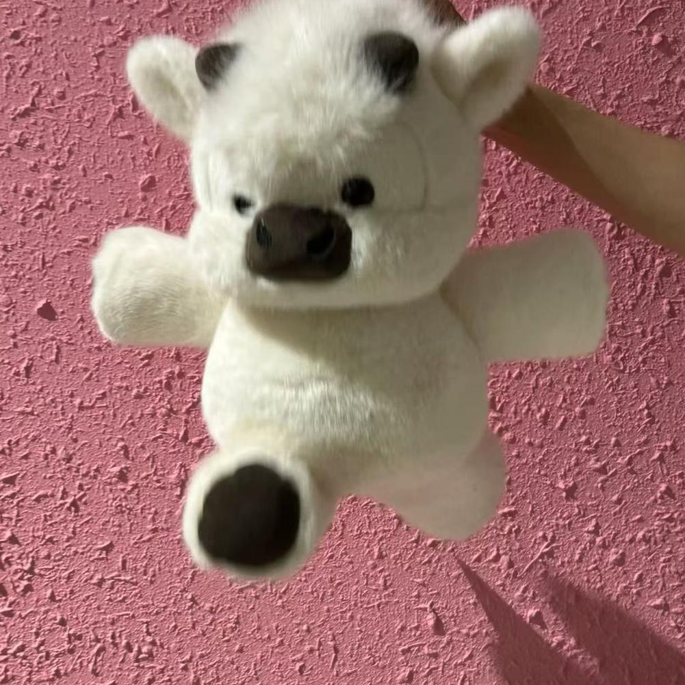 Плюшевая игрушка Бегущая Корова, Кавайная кукла Шотландского Теленка, Игрушка Животное с Движущимися Ногами, Подарок на День Рождения для Детей и Взрослых, Подушка-Животное