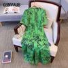 Plus Size Women's New Chinese Improved Cheongsam Retro Slimming Dress