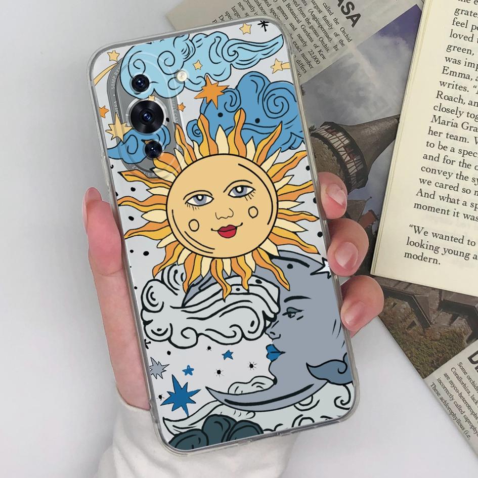 For Huawei Nova 8 9 10 2 3 4 5 6 7 Pro SE Y90 Phone Case Transparent Matte Shockproof Soft Silicone Anti Drop Personal For Huawei Bumper Shell