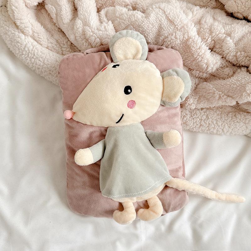 Грелка для рук, взрывозащищенная, плюшевая, согревающая, сокровище, симпатичное, зимнее, электрическое, теплое сокровище, животик для девочки с теплой водой, мультфильм