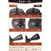 Kitsusako Tokoname-yaki Spiral Kyusu Teapot 330ml [Includes Latest Filter Mesh] / Dark Gray Black, M