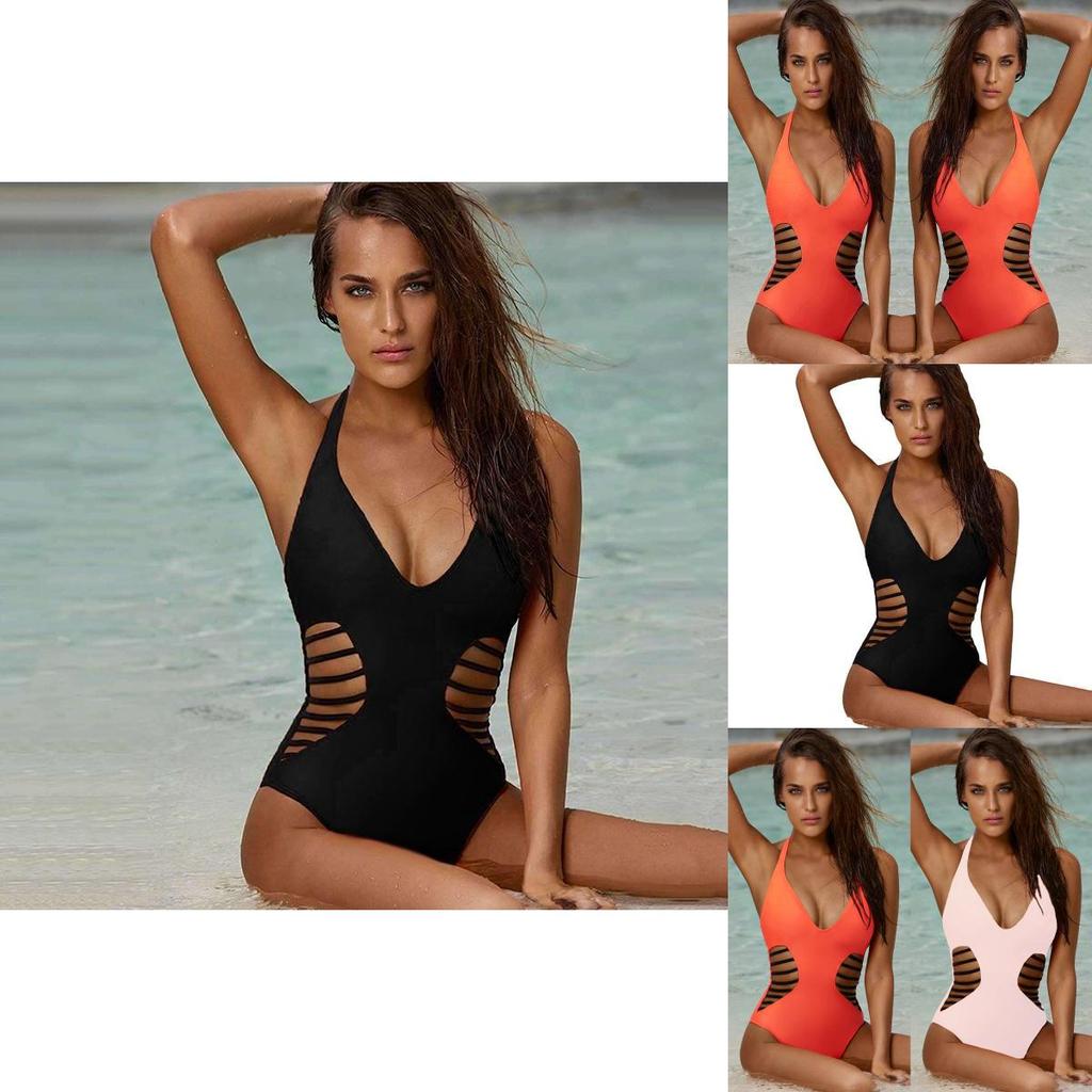 Sexy Womans Swimwear One Piece Swimsuit Monokini Bathing Bikini Padded Push Up