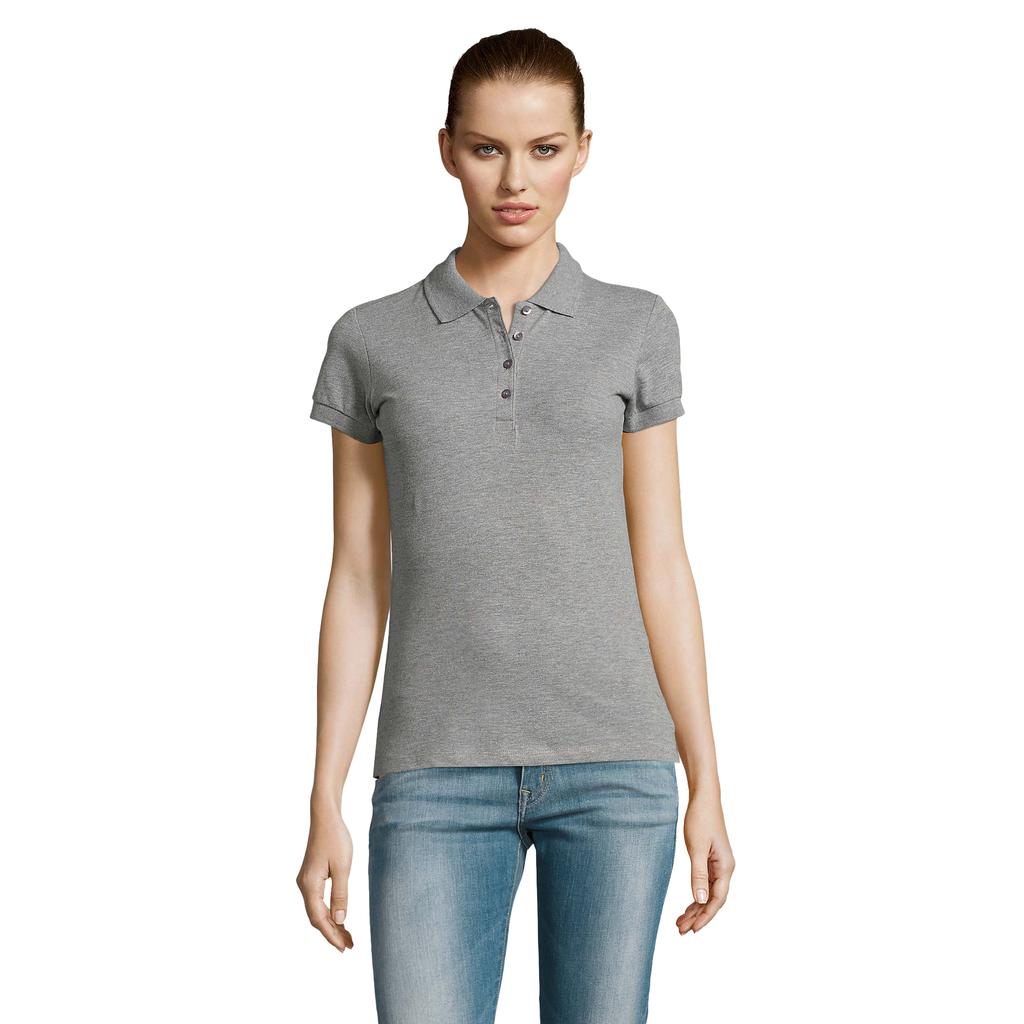 SOLS Womens/Ladies Passion Melange Polo Shirt