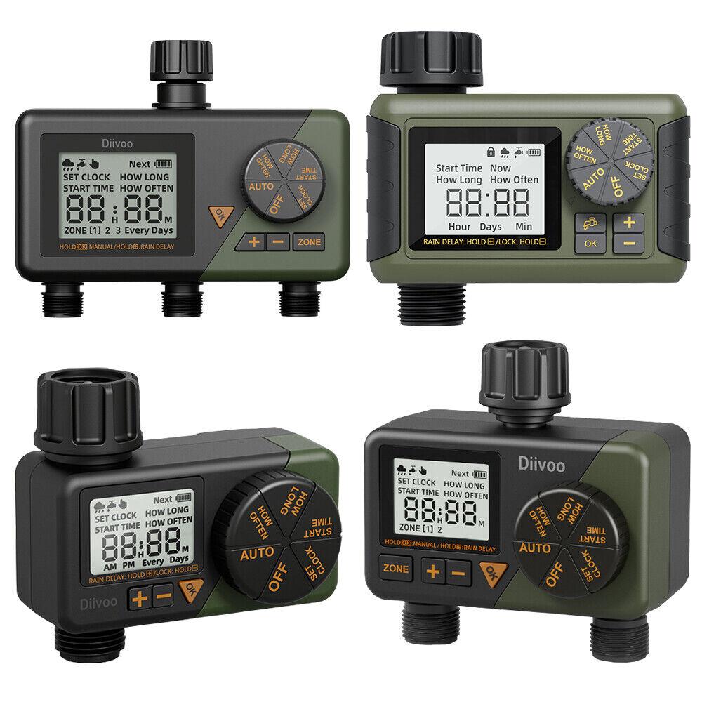 Программируемый контроллер спринклера для водяного шланга, 1/2/3 зоны, кран для капельного орошения