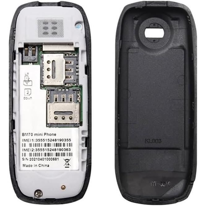 MiRUSI GSM Bluetooth Мини Мобильные Телефоны Bluetooth Гарнитура Телефон Набор Номера Поддержка Nano SIM-карты BM70 Черный