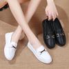 Women Loafers Platform Chunky Lady Summer Casual White Office Lady Shoes