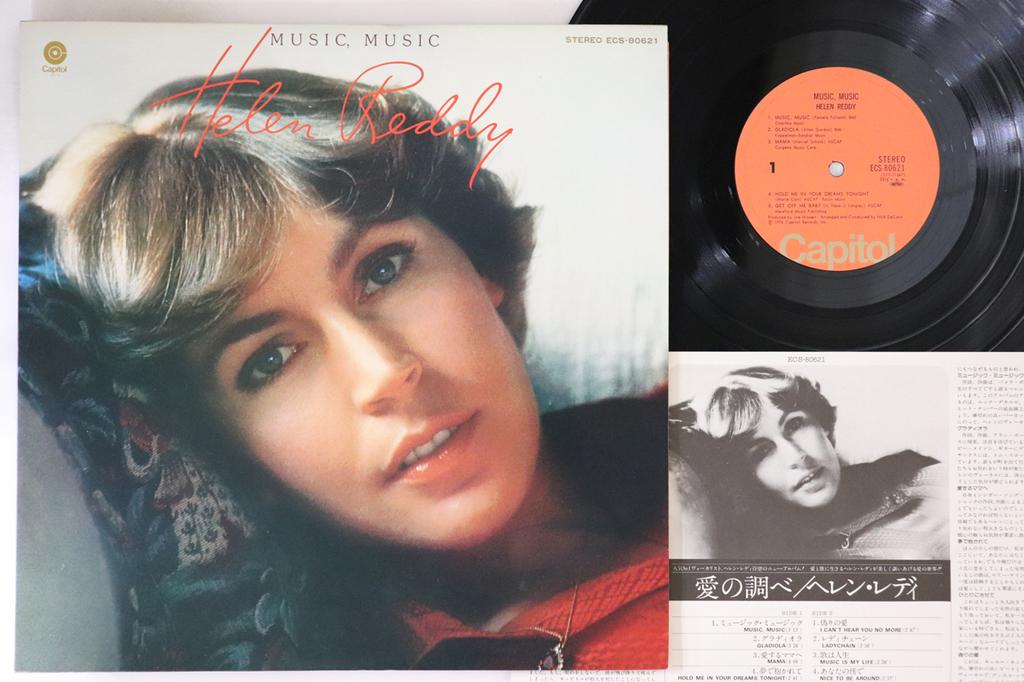 Виниловая пластинка HELEN REDDY Музыка Музыка ECS80621 CAPITOL 1976 Япония Поп Б/у