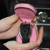 Блестящий чехол для автомобильного ключа из бриллиантового кристалла, защитная куртка, кожаные автомобильные аксессуары для женщин для MAZDA Benz Bmw F30