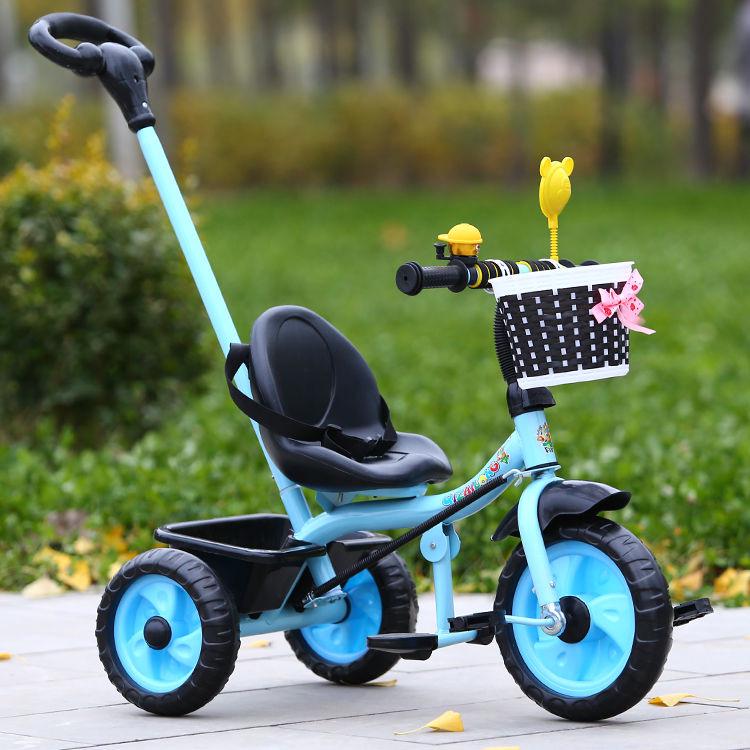Lightweight Children's Pedal Car Stroller Tricycle for Ages 1-5