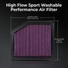 For Lexus GS350 GS430 IS220 IS250 C IS300 IS350 C 2GR 3GR 1UR 2005-2013 High Flow Sport Washable Performance Air Filter 33-2345