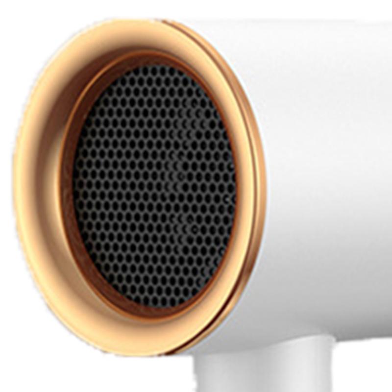 Hair Drier Mute 360 Degree Rotatable Nozzle Fast Drying ABS PP Portable Blow Dryer for Home Salon