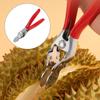 Stainless Steel Durian Opener Clip Durian Opening Pliers Peel Restaurant Household Cooking Tools