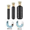 3Pcs Drain Cleaning Bladders Rubber Bathroom Sinks Shower Drains Cleaner for Main Drain Sewer Kitchen Sinks Enduring